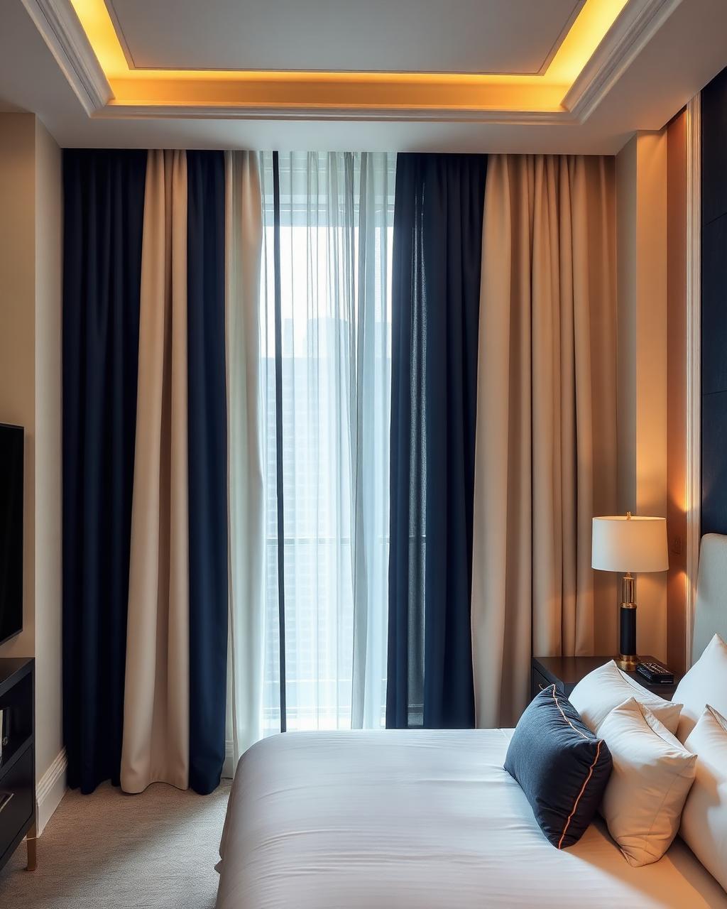 Motorized Curtains + Sheers